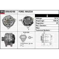 DRA4248 DELCO REMY Генератор
