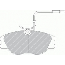 T0610477 RAMEDER Комплект тормозных колодок, дисковый тормоз