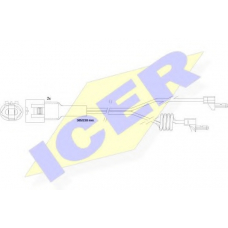 610233 E C ICER Сигнализатор, износ тормозных колодок