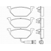 MDK0152 MINTEX Комплект тормозов, дисковый тормозной механизм