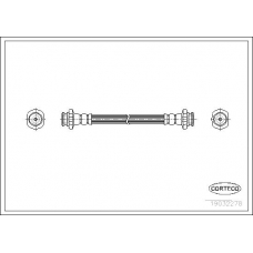 19032278 CORTECO Тормозной шланг