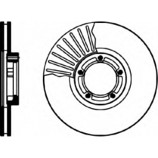 MDC997 MINTEX Тормозной диск