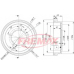 BD-4804 FREMAX Тормозной барабан