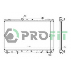 PR 8153A2 PROFIT Радиатор, охлаждение двигателя