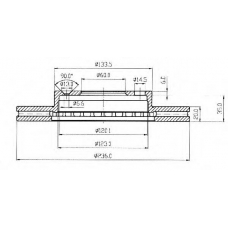 BDC3205 QUINTON HAZELL Тормозной диск