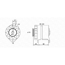 063321409010 MAGNETI MARELLI Генератор