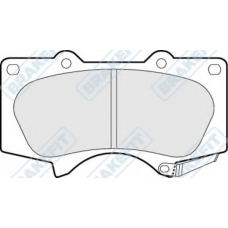 PD3193 APEC Комплект тормозных колодок, дисковый тормоз