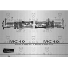 8565 Malo Тормозной шланг