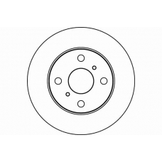 MDC1392 MINTEX Тормозной диск