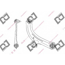 DA1318 DJ PARTS Рычаг независимой подвески колеса, подвеска колеса