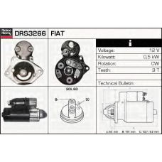 DRS3266 DELCO REMY Стартер