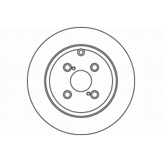 MDC1677 MINTEX Тормозной диск