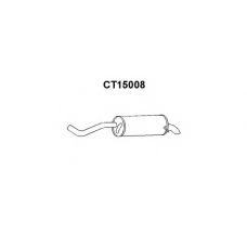 CT15008 VENEPORTE Глушитель выхлопных газов конечный