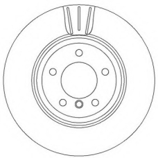 562395JC JURID Тормозной диск