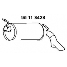 95 11 8428 EBERSPACHER Глушитель выхлопных газов конечный