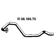 08.186.70 EBERSPACHER Выпускной трубопровод