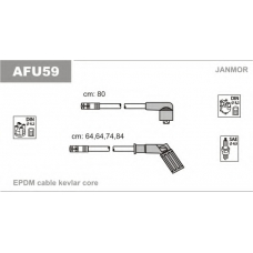 AFU59 JANMOR Комплект проводов зажигания