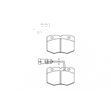 29139 183  0 5 T4047 TEXTAR Колодки тормозные