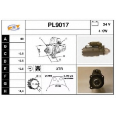 PL9017 SNRA Стартер