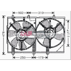 0580171 KUHLER SCHNEIDER Вентилятор, охлаждение двигателя