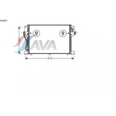 VO5077 AVA Конденсатор, кондиционер