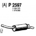 P2597 FENNO Глушитель выхлопных газов конечный