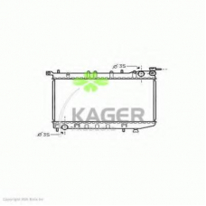 31-0266 KAGER Радиатор, охлаждение двигателя