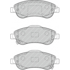 FDB4228 FERODO Комплект тормозных колодок, дисковый тормоз