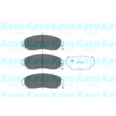 KBP-2046 KAVO PARTS Комплект тормозных колодок, дисковый тормоз