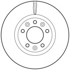 562733JC JURID Тормозной диск