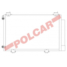 8103K8C1 POLCAR Skraplacze klimatyzacji