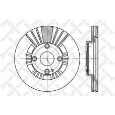 6020-3235V-SX STELLOX Тормозной диск