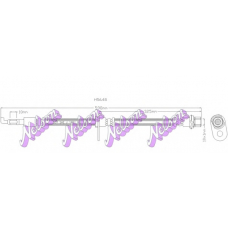 H5648 Brovex-Nelson Тормозной шланг