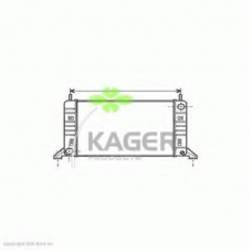 31-3647 KAGER Радиатор, охлаждение двигателя
