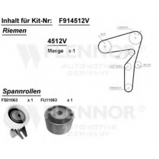 F904477V FLENNOR Комплект ремня грм