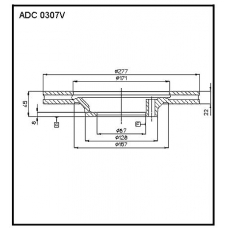 ADC 0307V Allied Nippon Гидравлические цилиндры