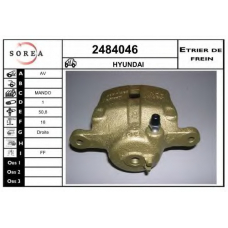 2484046 EAI Тормозной суппорт