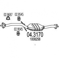 04.3170 MTS Катализатор