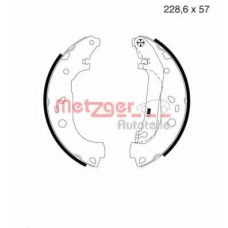 MG 983 METZGER Комплект тормозных колодок