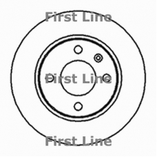 FBD1019 FIRST LINE Тормозной диск