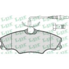 05P619 LPR Комплект тормозных колодок, дисковый тормоз