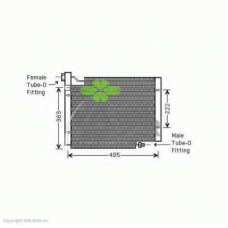 94-6042 KAGER Конденсатор, кондиционер