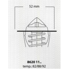 8620 1182 TRISCAN Термостат, охлаждающая жидкость