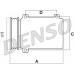 DCP07008 DENSO Компрессор, кондиционер