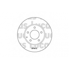 DF4012 TRW Тормозной диск