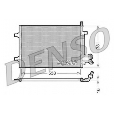 DCN10022 DENSO Конденсатор, кондиционер