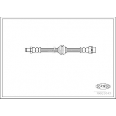 19026643 CORTECO Тормозной шланг