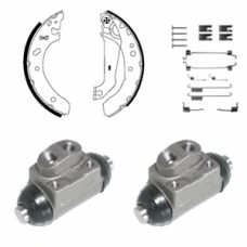 947 DELPHI Комплект тормозных колодок
