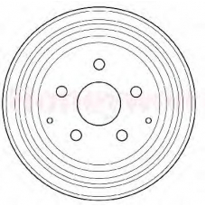 329131B BENDIX Тормозной барабан