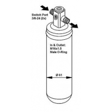 33171 NRF Осушитель, кондиционер